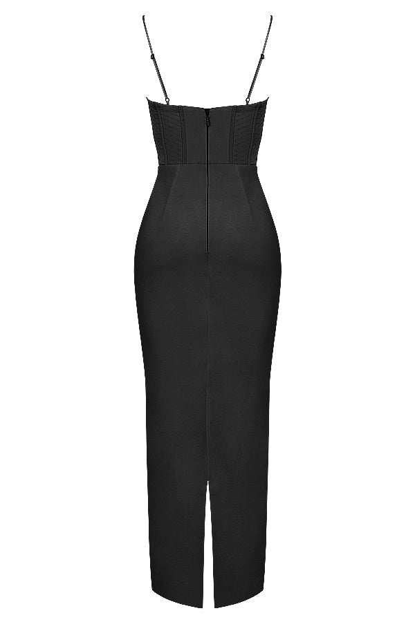 Valenzora | Maxi dress with off-the-shoulder design