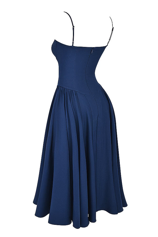 Dresses with pleated hems