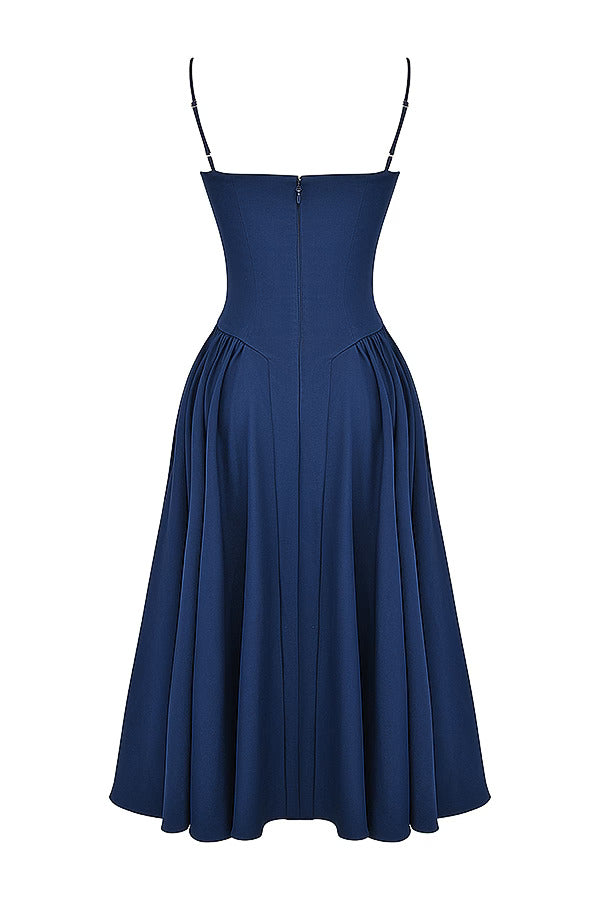 Dresses with pleated hems