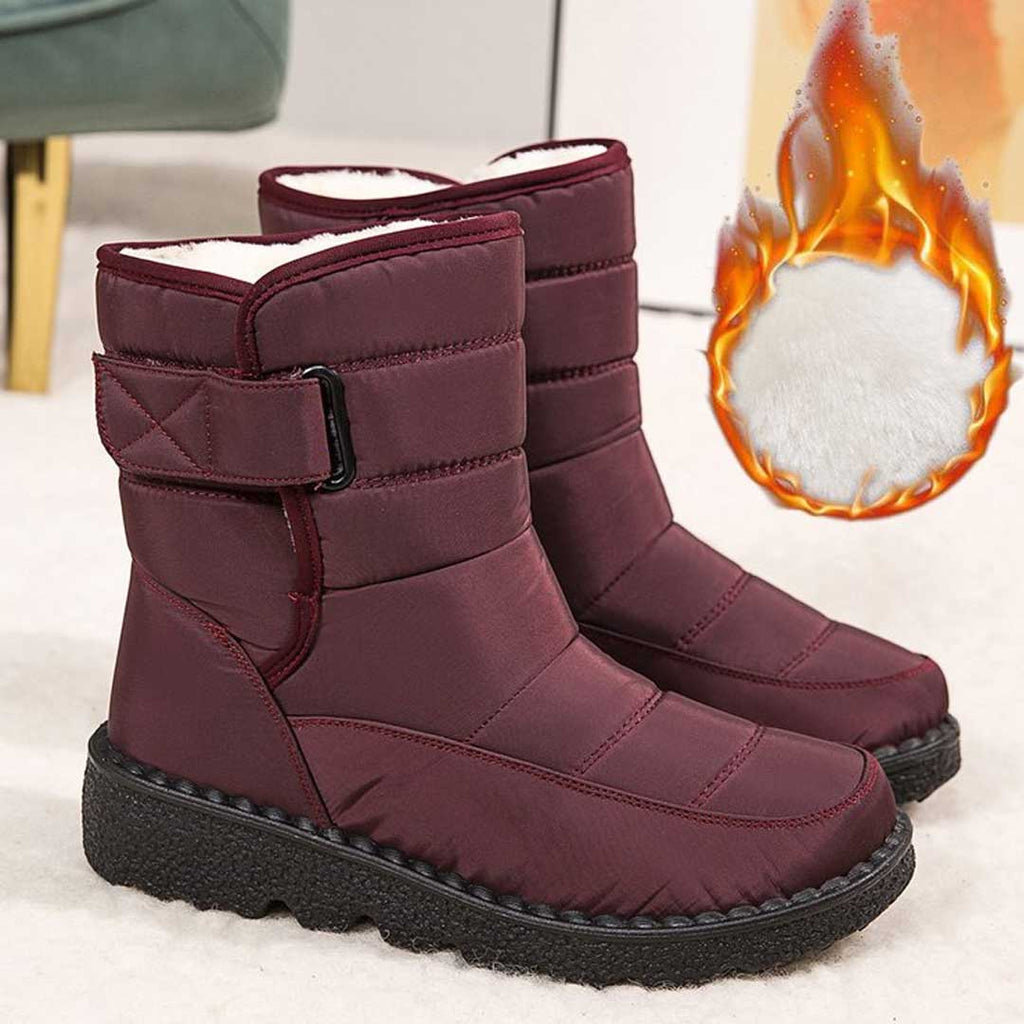 Valenzora | Wasserdichte, rutschfeste Schneestiefel für Damen – Sicherheit und Komfort im Winter