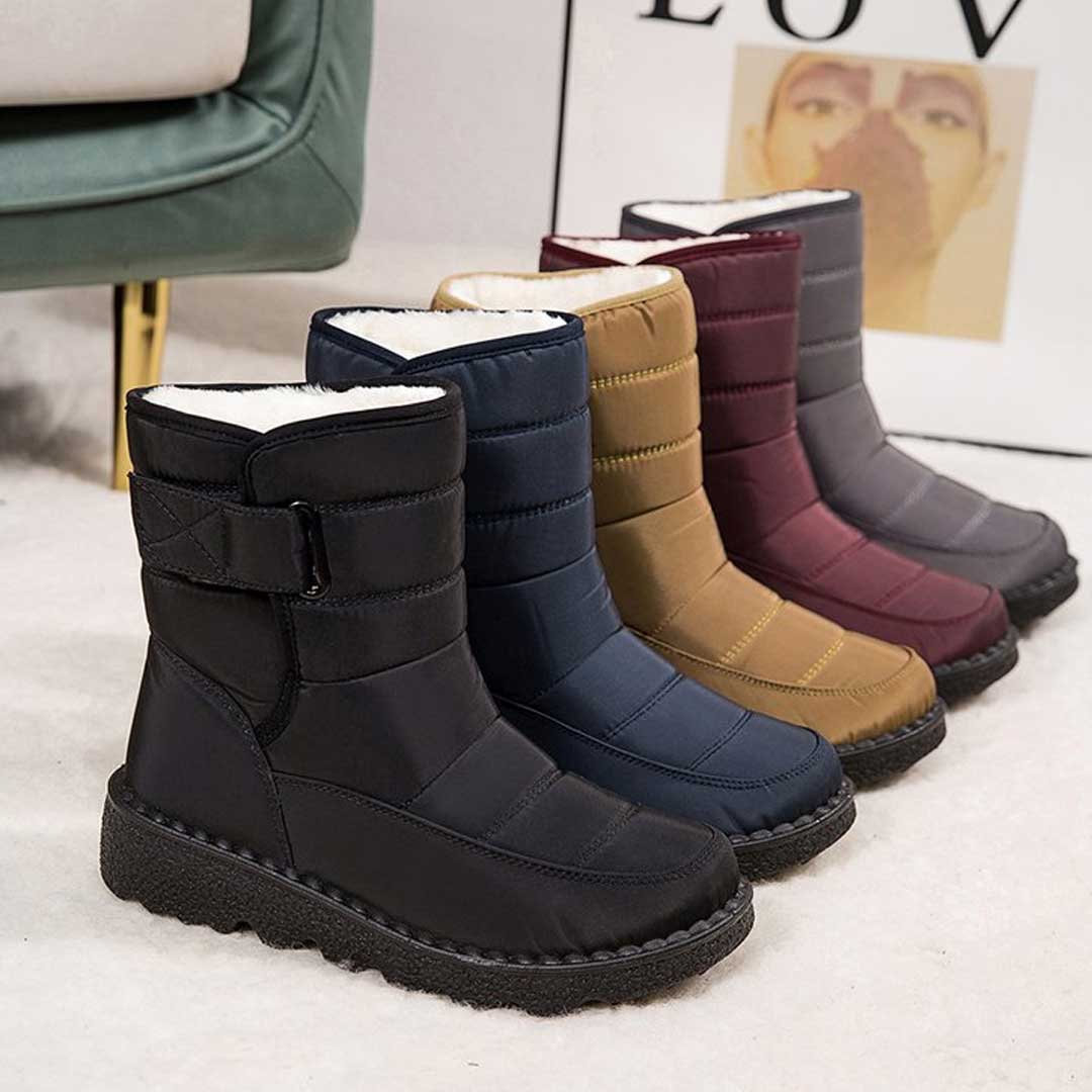Waterproof, non-slip and warm women's snow boots