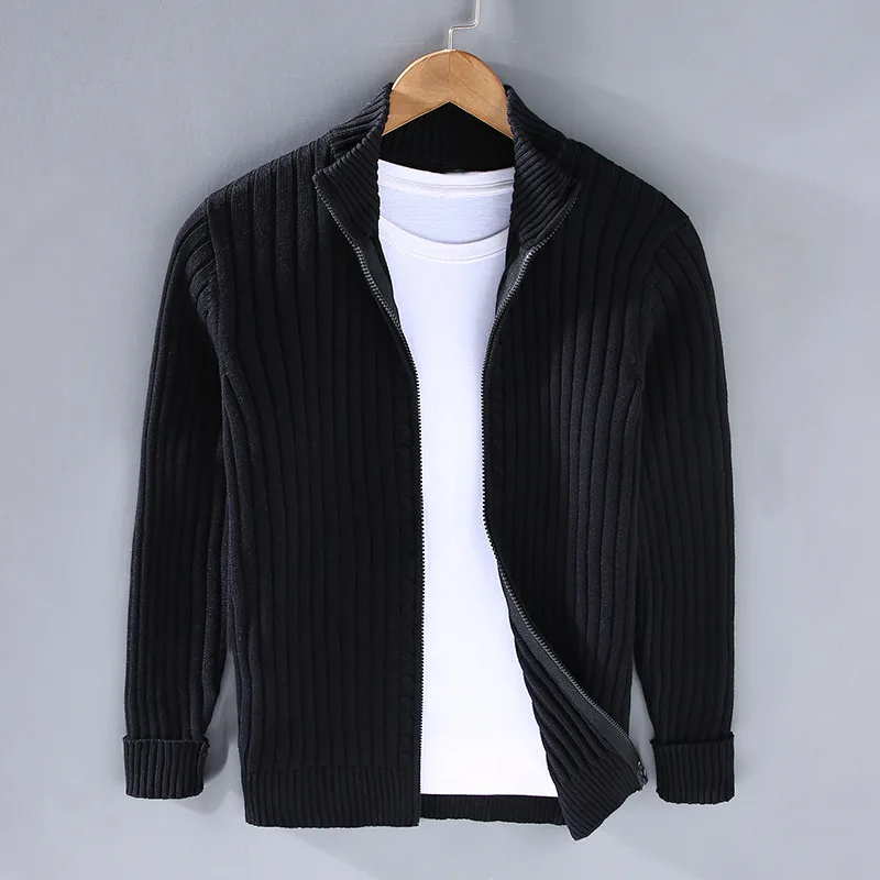 Valenzora | Merino-Cardigan mit Reißverschluss