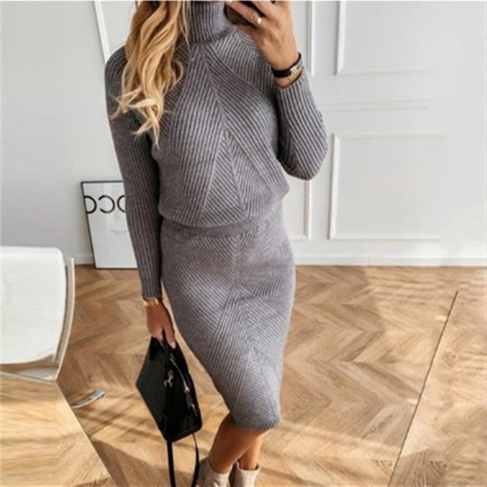 Shanin - Ein super gemütliches Strickkleid für kalte Tage
