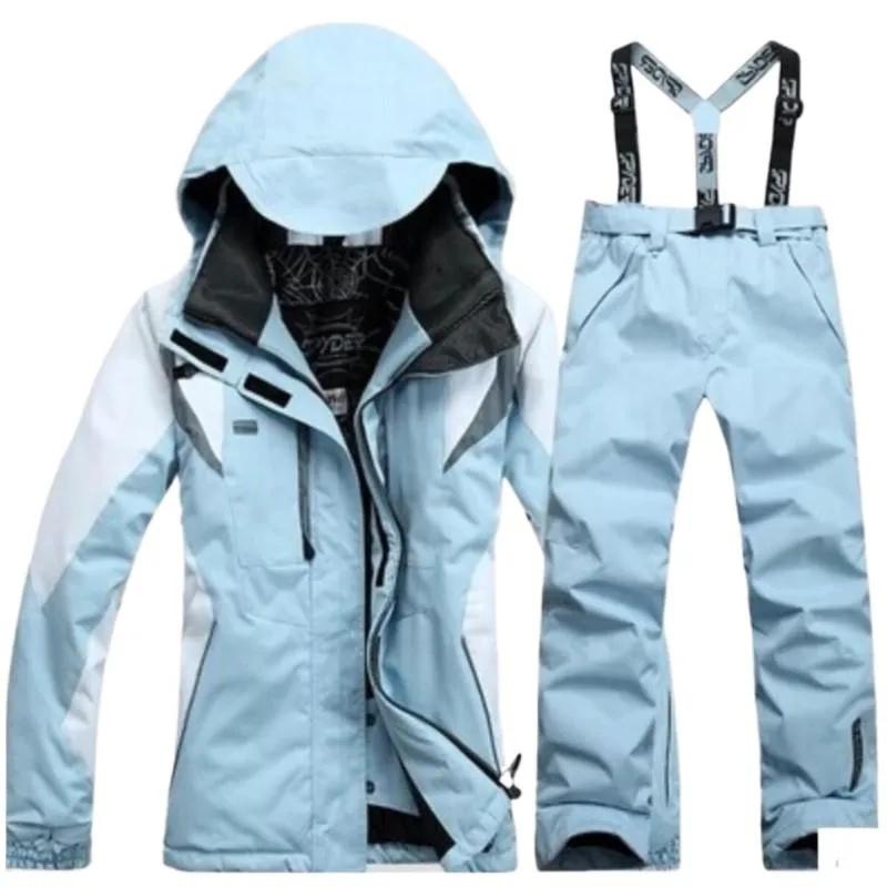 Valenzora | Windproof 2-piece ski suit with hood, warm jacket and matching pants