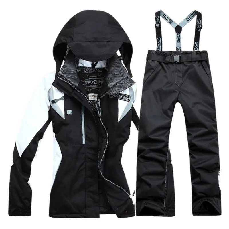 Valenzora | Windproof 2-piece ski suit with hood, warm jacket and matching pants