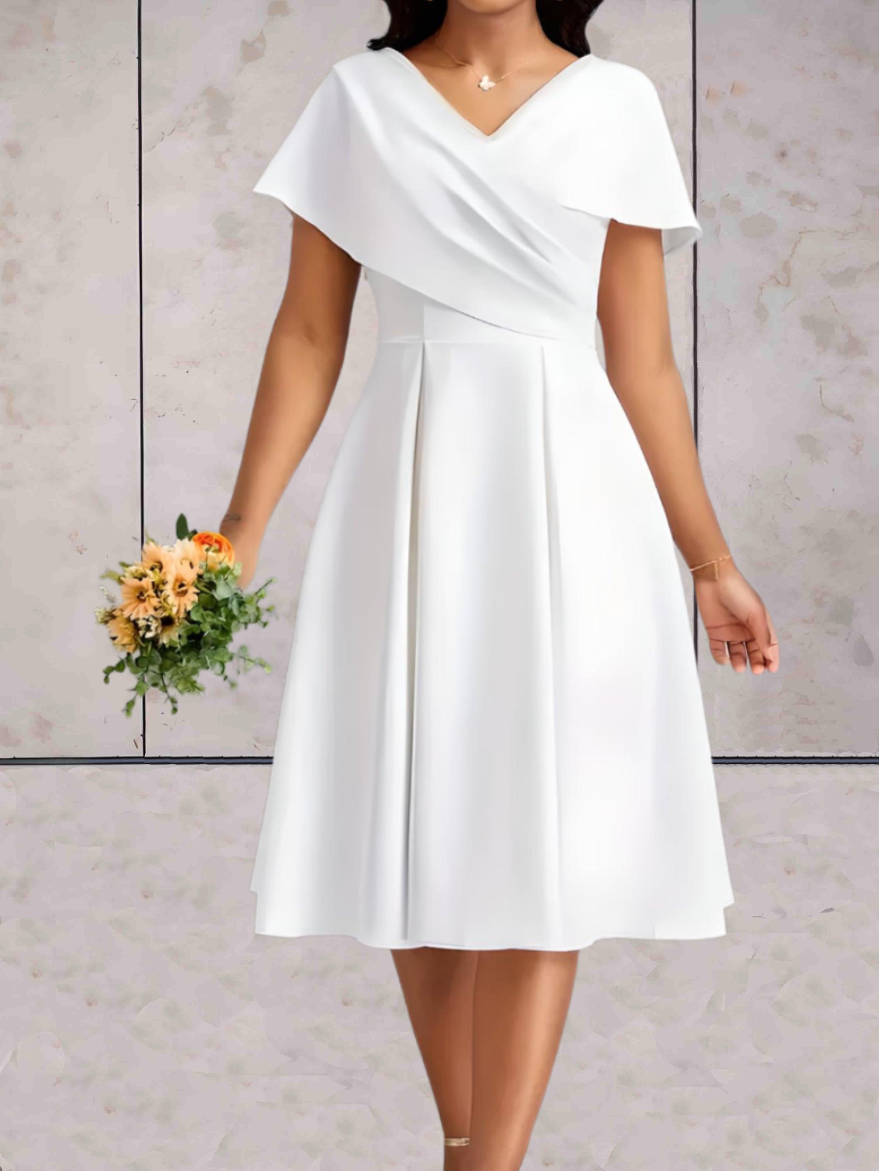 Valenzora | Weißes Minikleid