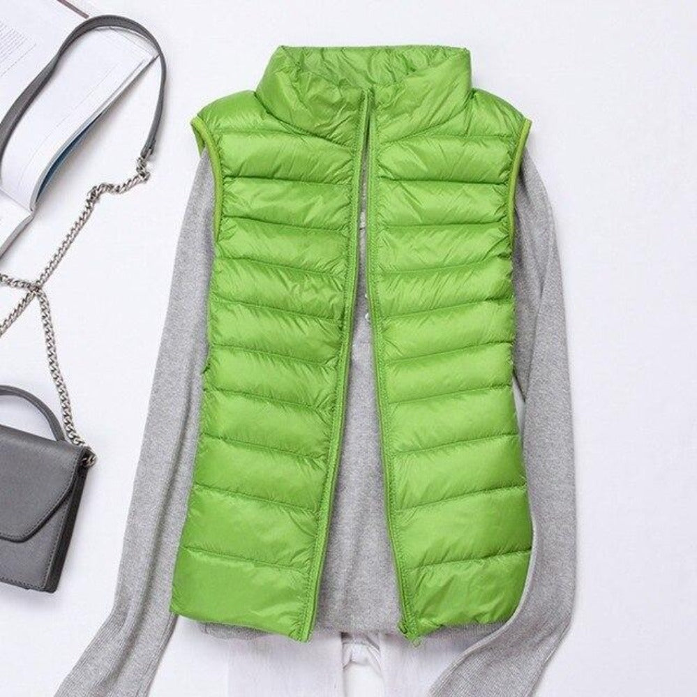 Valenzora | Sleeveless Ultralight Down Warm Coat