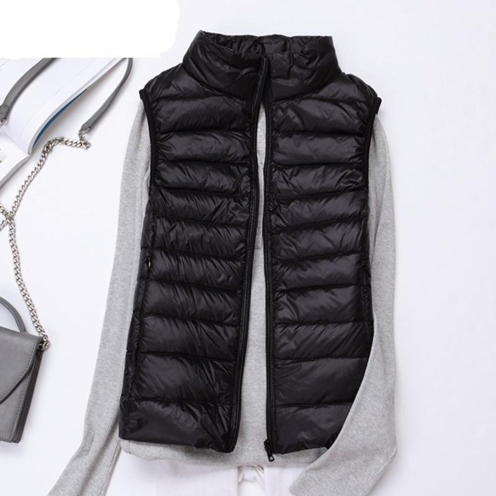 Valenzora | Sleeveless Ultralight Down Warm Coat