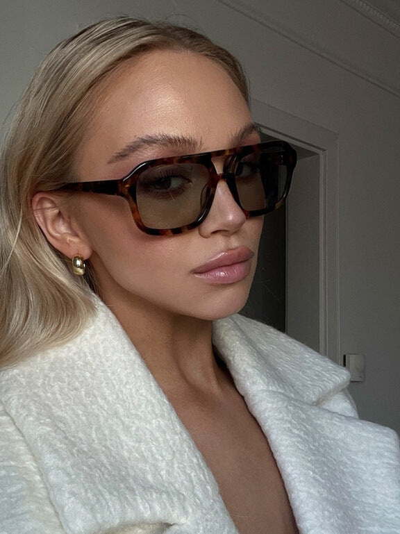 Valenzora – Vintage Leopard Print Sunglasses for Women | Retro Sunglasses for Women