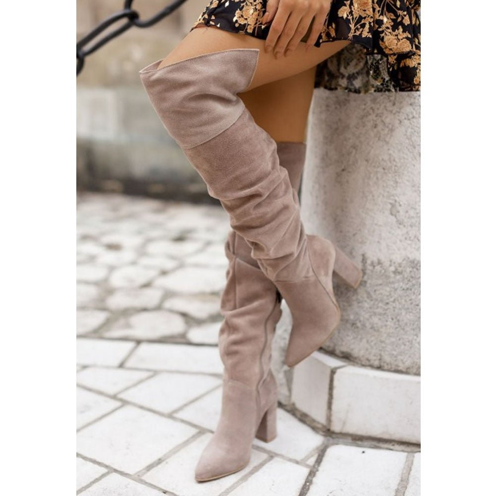 Somala - Overknee-Schlupfstiefel für Damen