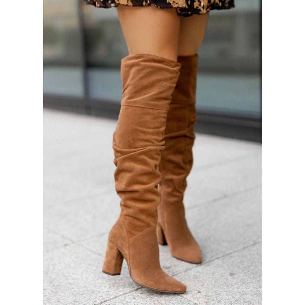 Somala - Overknee-Schlupfstiefel für Damen