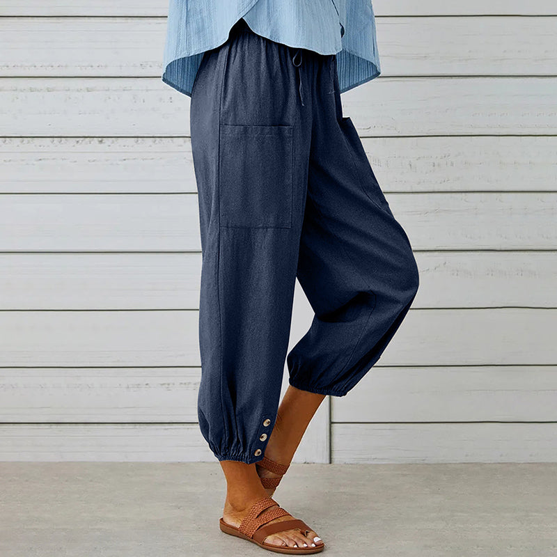 Valenzora | Women's Elegant Summer Trousers