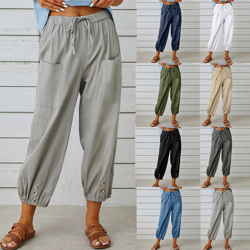 Valenzora | Women's Elegant Summer Trousers