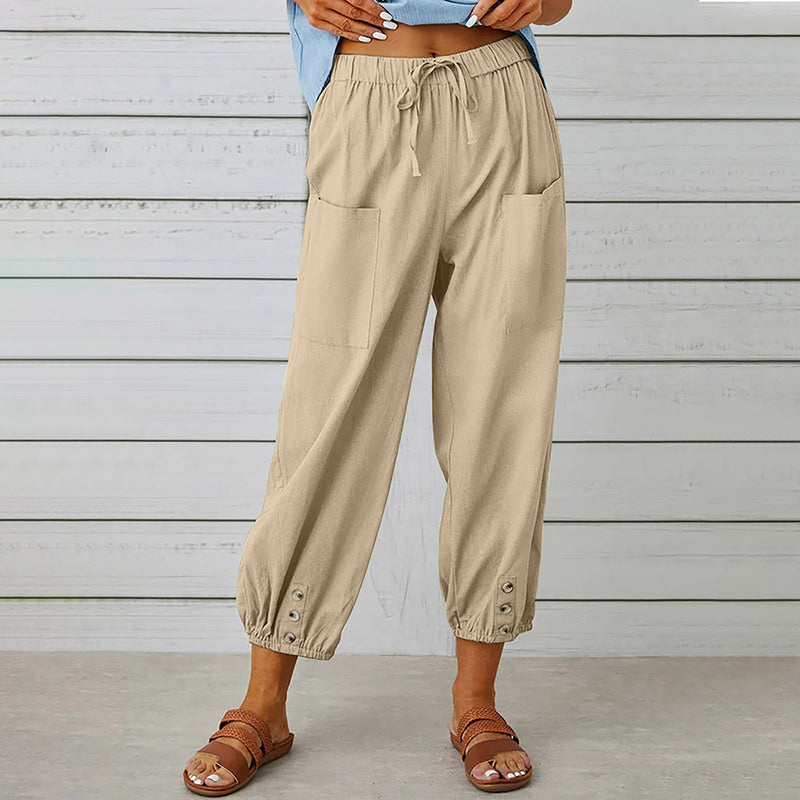Valenzora | Women's Elegant Summer Trousers