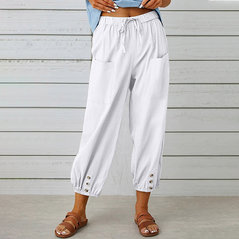 Valenzora | Women's Elegant Summer Trousers