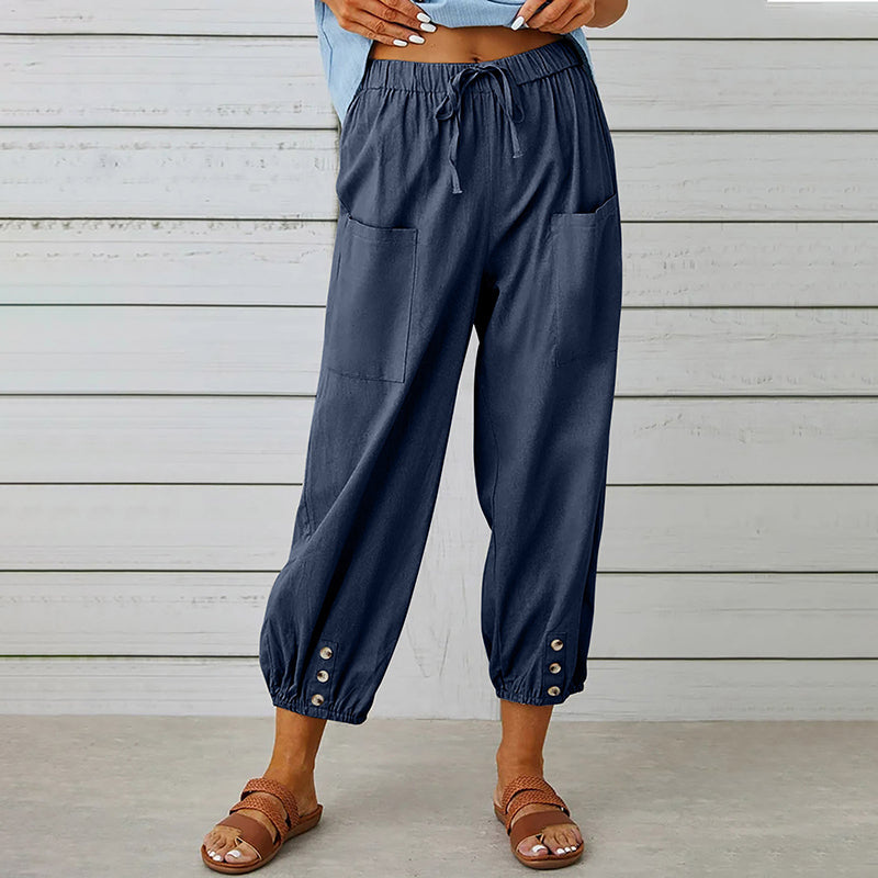 Valenzora | Women's Elegant Summer Trousers
