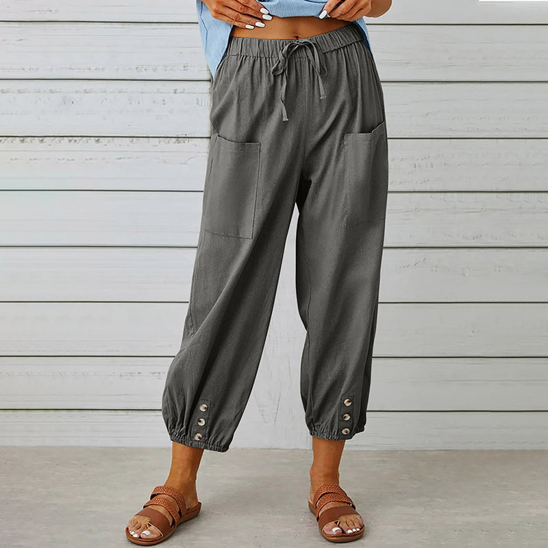 Valenzora | Women's Elegant Summer Trousers