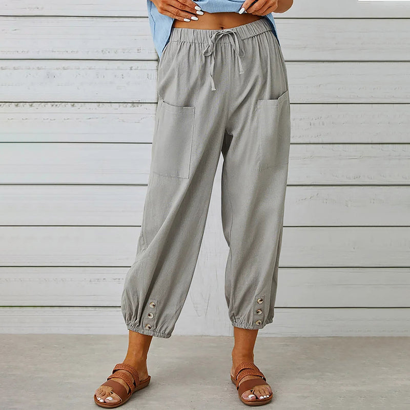 Valenzora | Women's Elegant Summer Trousers