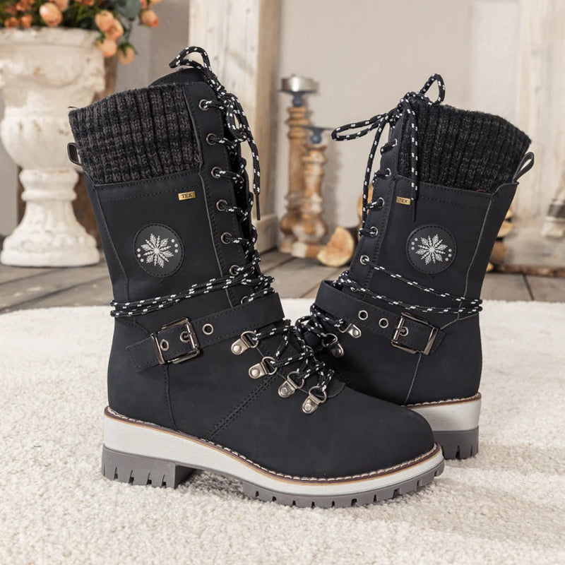 Valenzora | Warme und elegante Schneestiefel