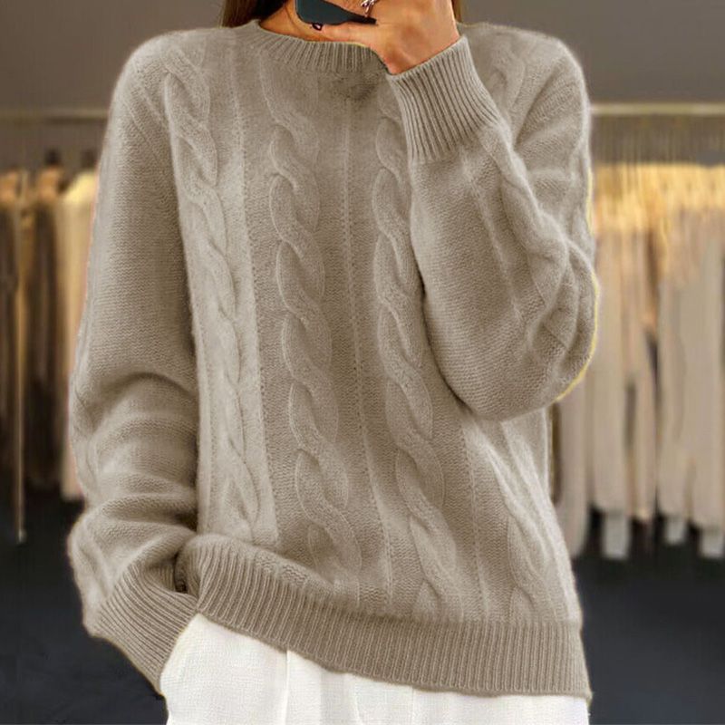 Warmer Strickpullover