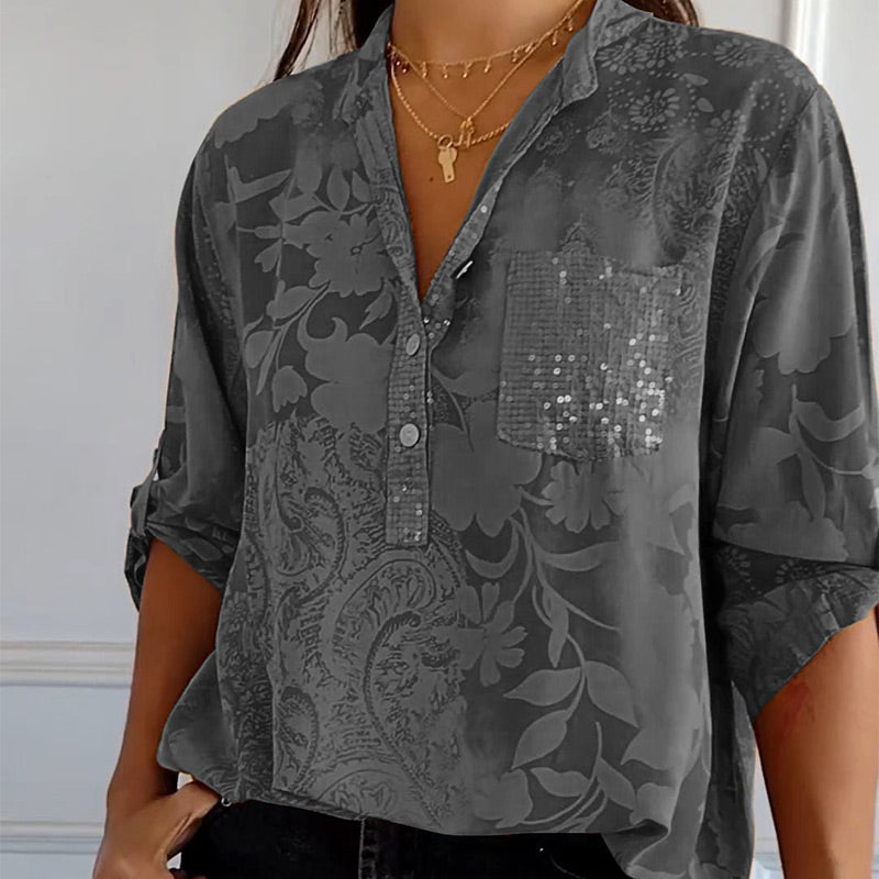 Valenzora | Elegant V-neck – Feminine and stylish