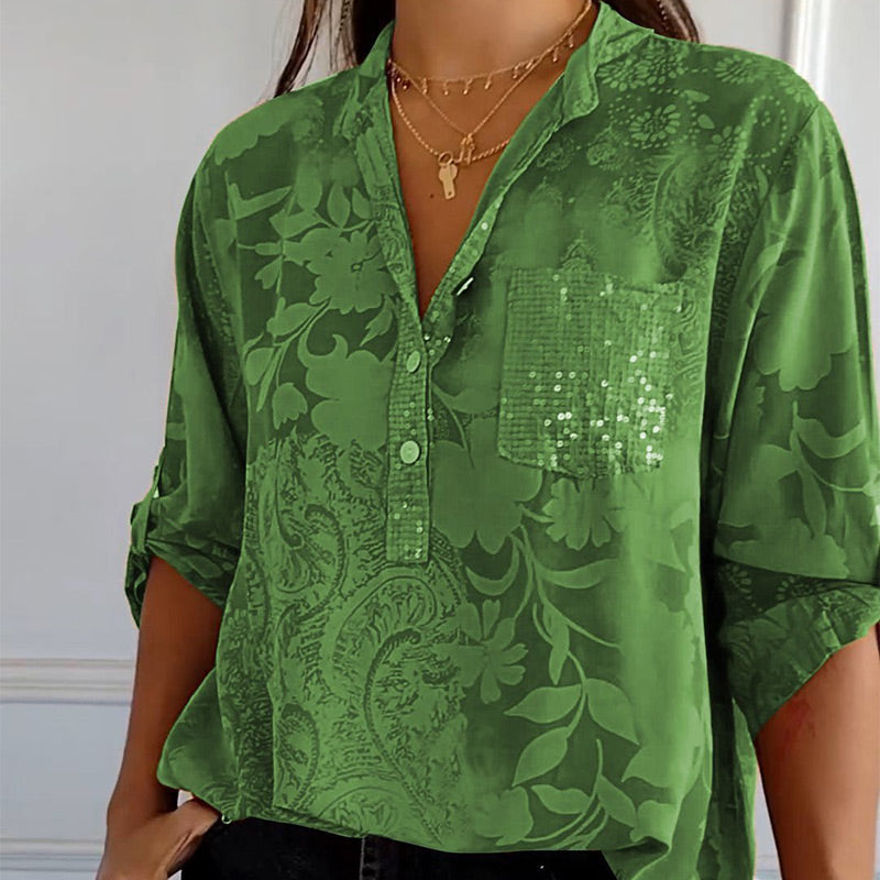 Valenzora | Elegant V-neck – Feminine and stylish