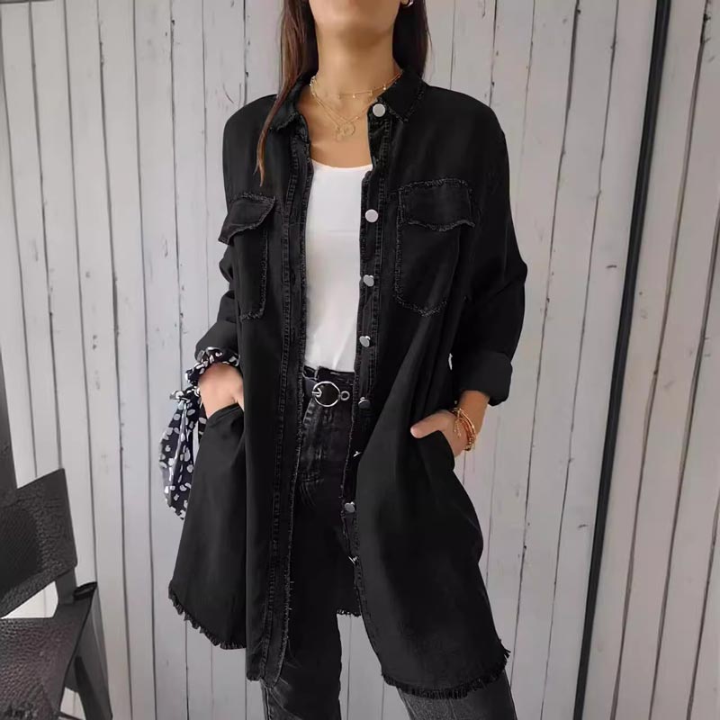 Valenzora | Oversized Jeanshemd