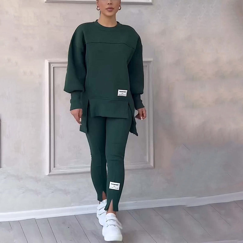Valenzora | Casual Women's Sweatshirt and Leggings Set