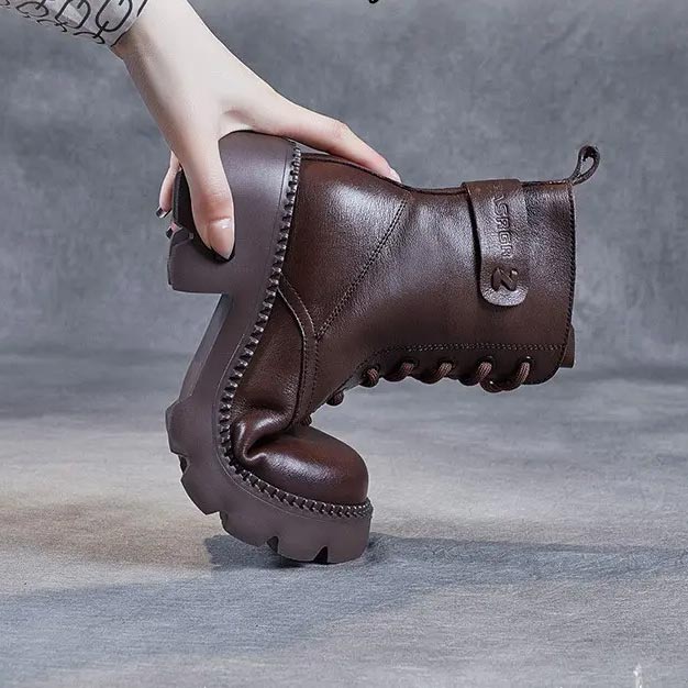 Valenzora | Stylish orthopedic leather boots