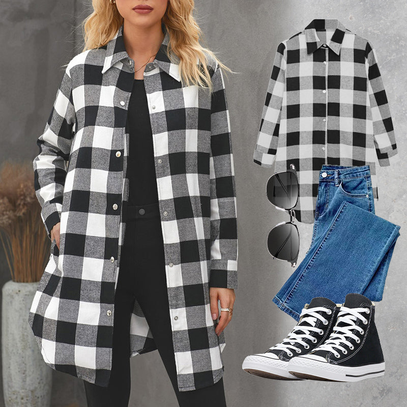 Valenzora | Longline Shirt Jacket
