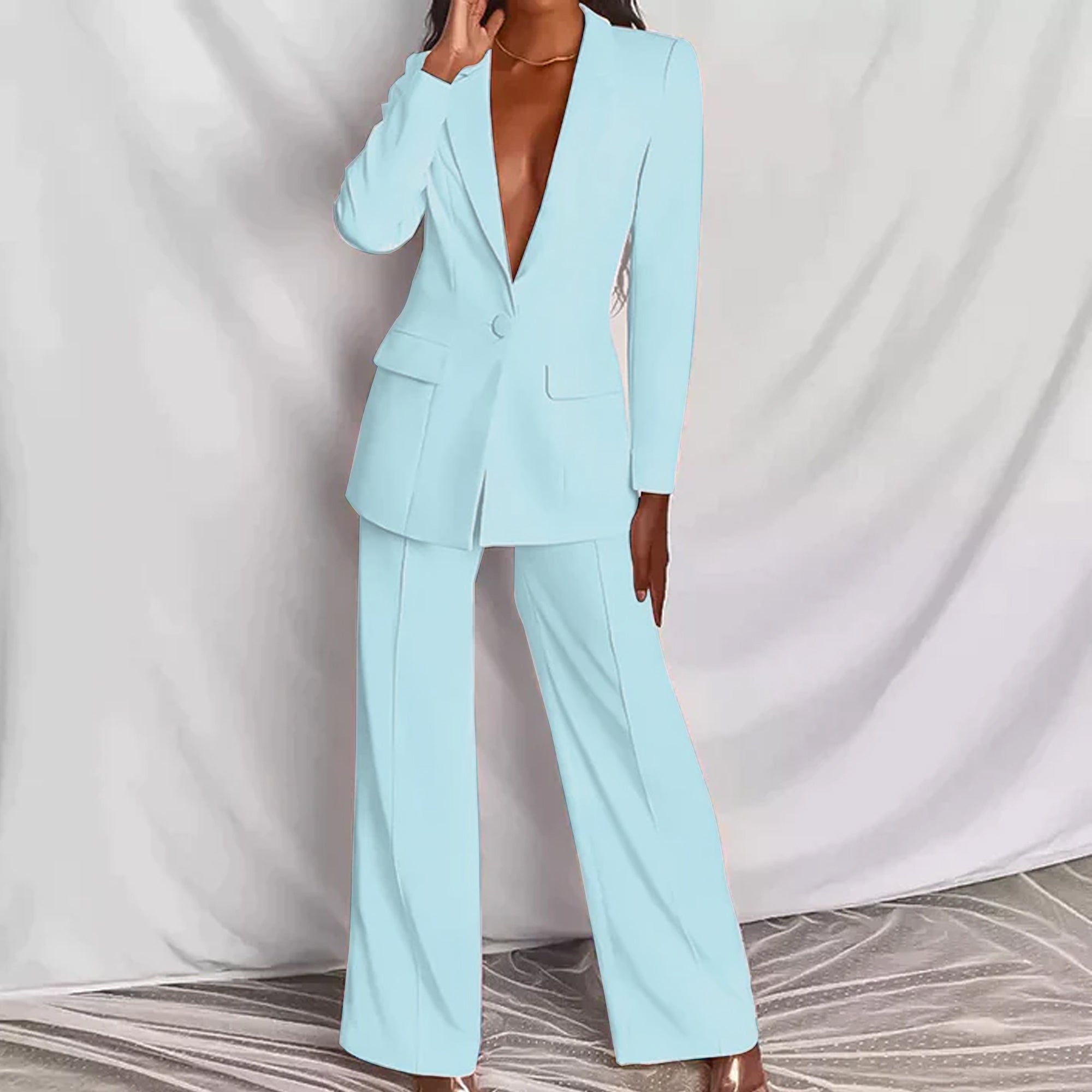 Valenzora - Elegant ensemble consisting of a sophisticated blazer and elegant trousers