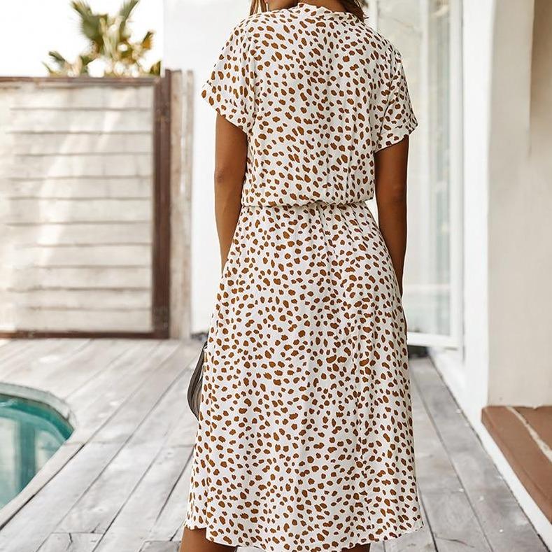 with a subtle animal print