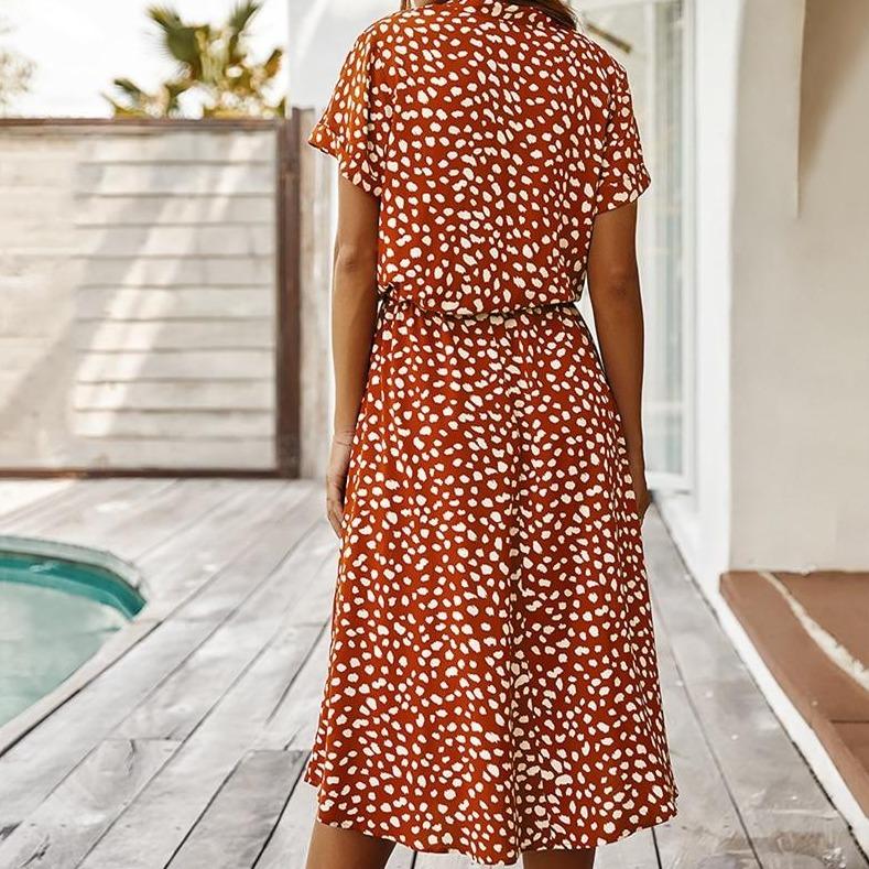 with a subtle animal print
