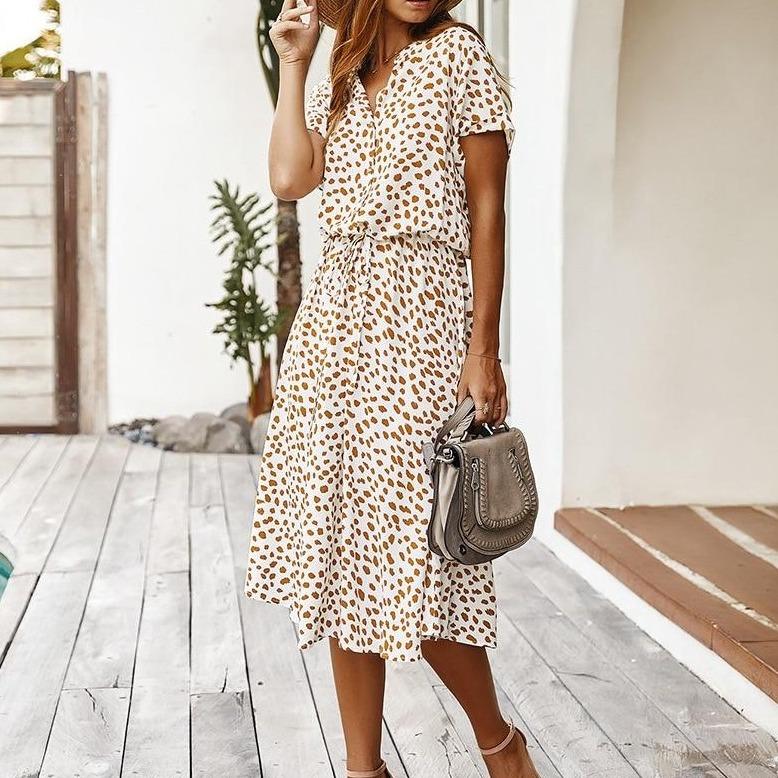 with a subtle animal print