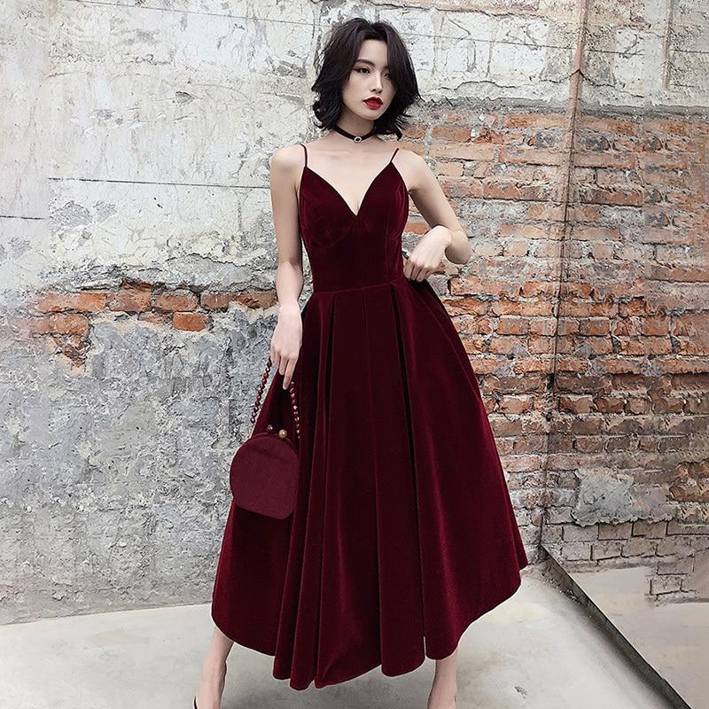 Midi dress with narrow straps