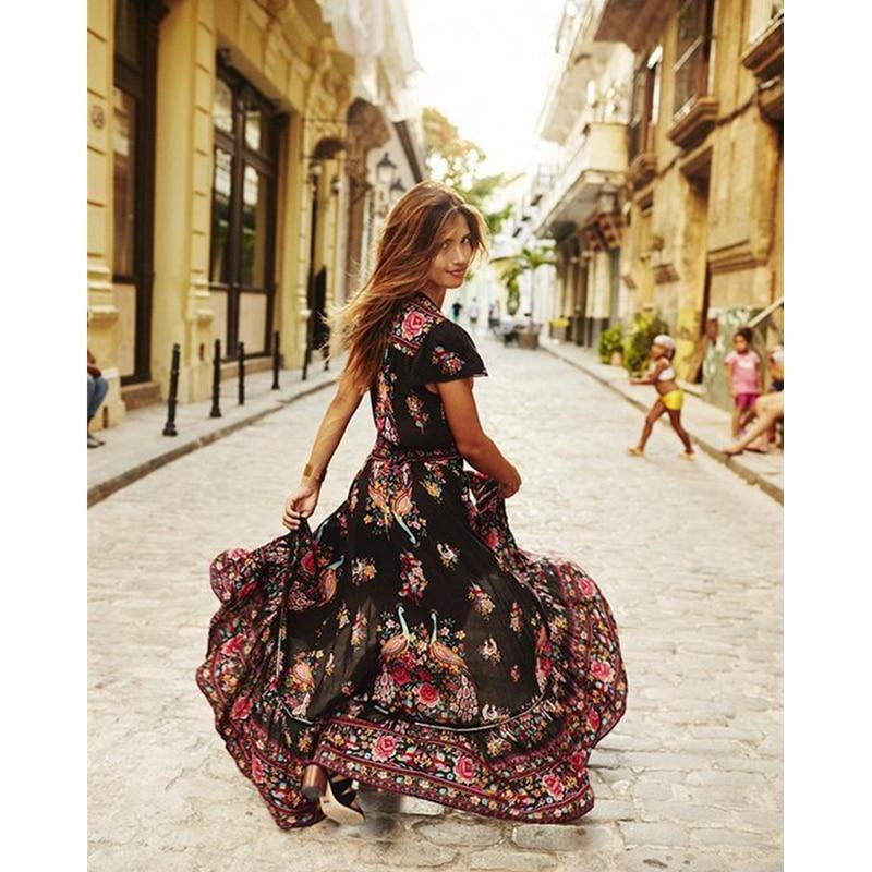 Valenzora | Maxikleid im spanischen Stil
