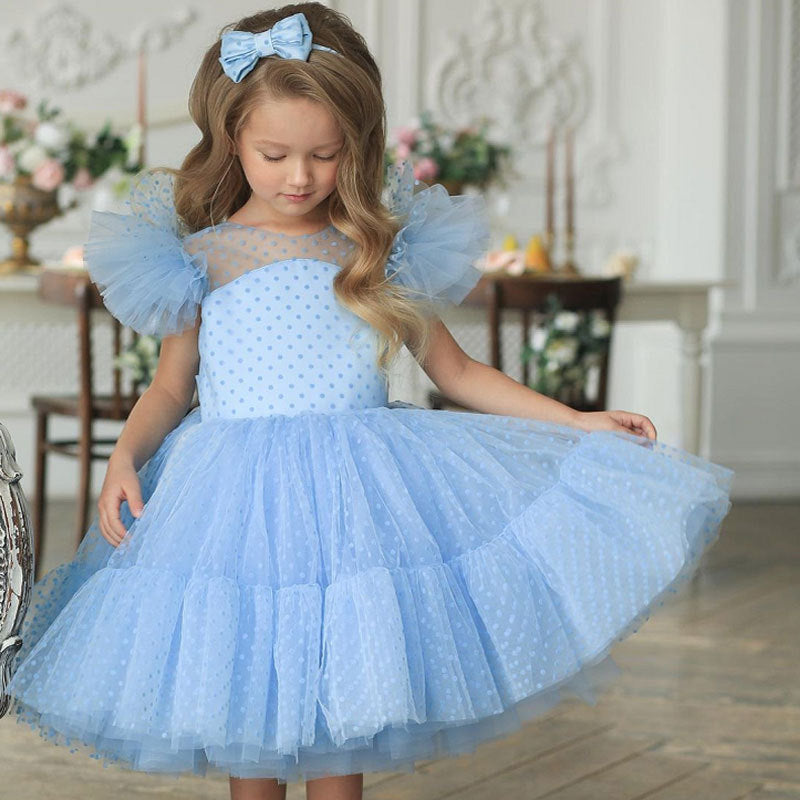 Valenzora | Sommerliches Mädchenkleid, Prinzessinnenkleid für Geburtstagsfeiern