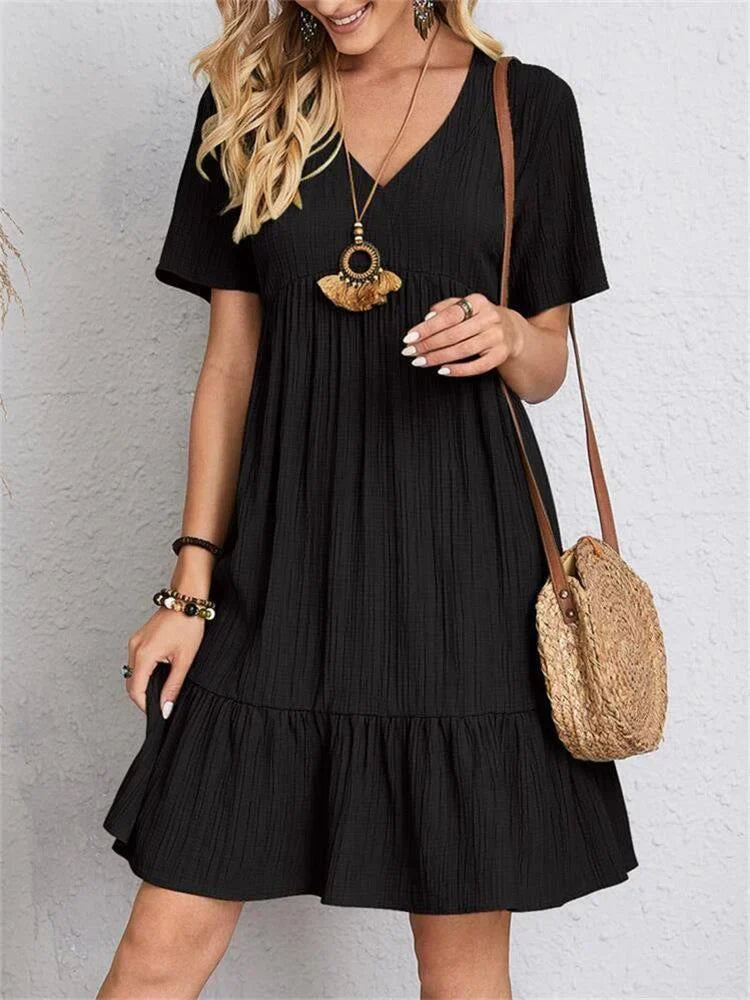 Verve | V-neck dress