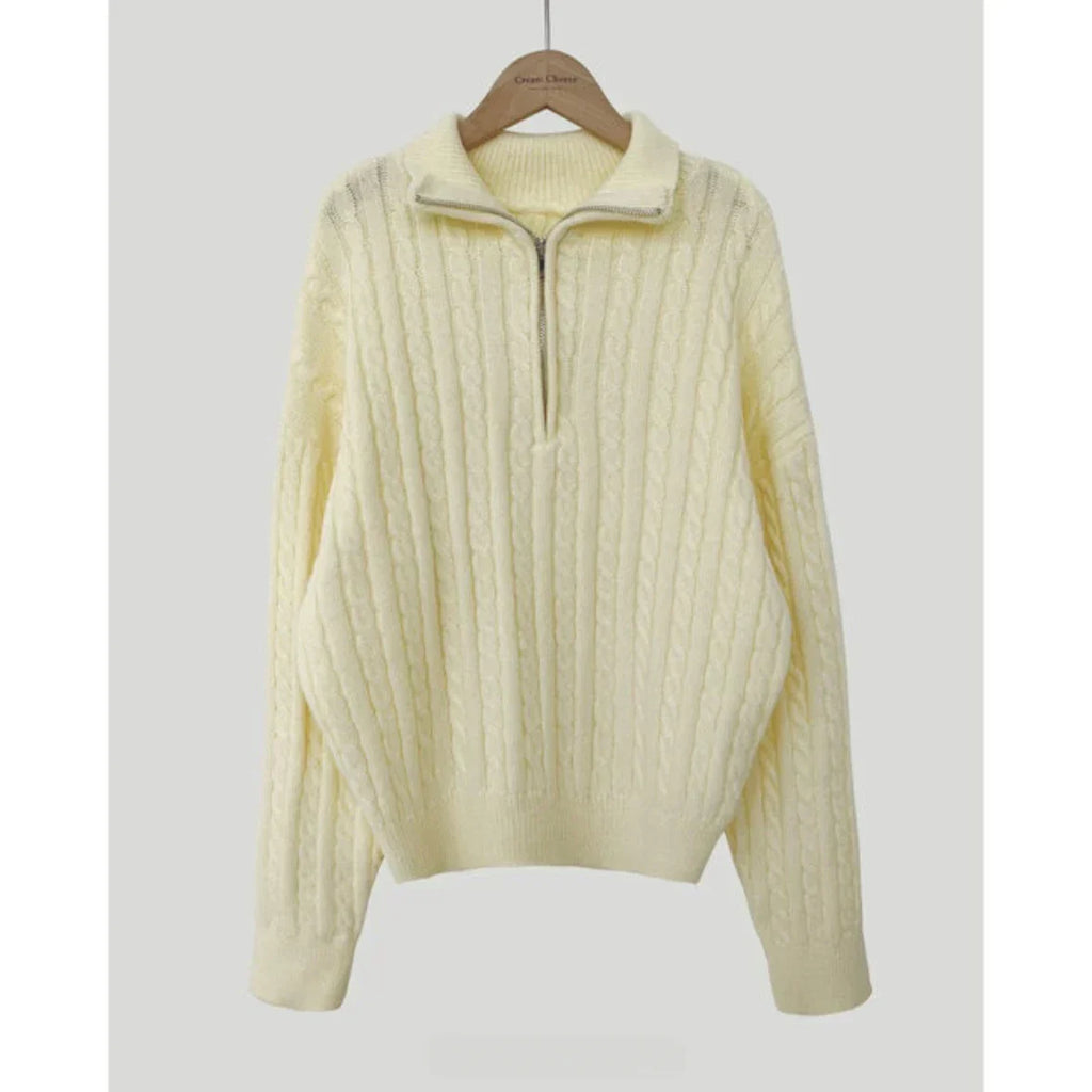 Valenzora | Zip-Pullover