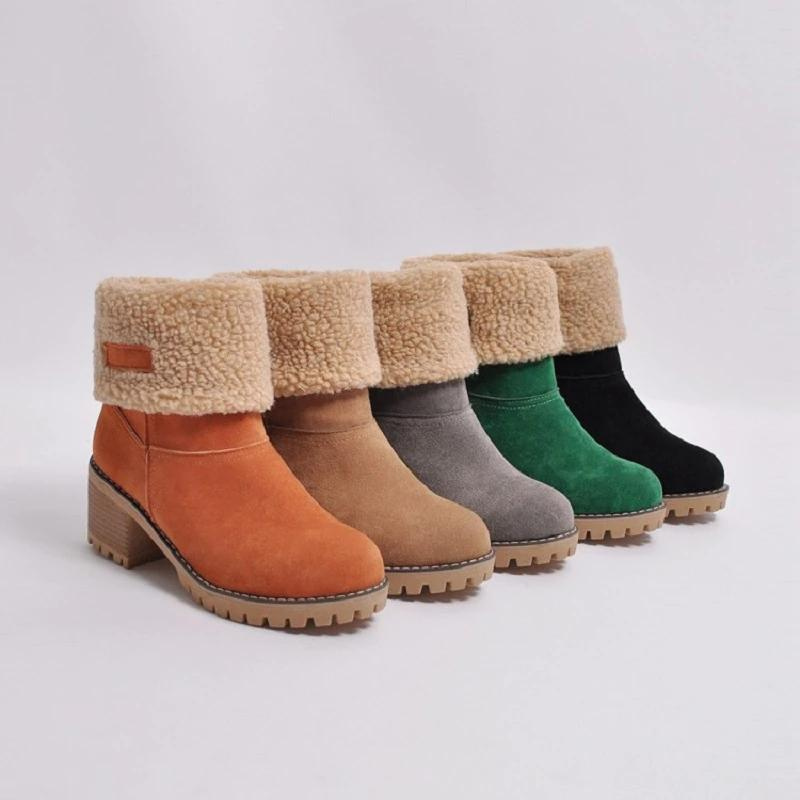 Valenzora | Elegante Winterstiefel mit Absätzen für Damen