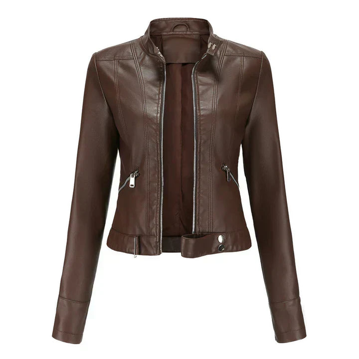 Valenzora | Elegante Lederjacke