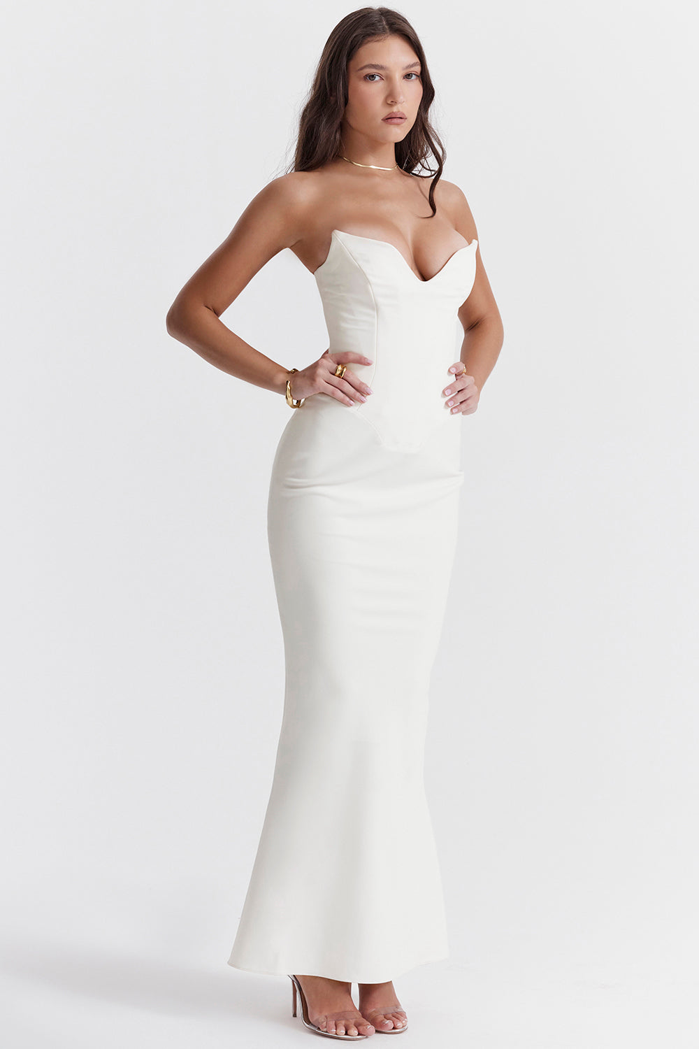 Valenzora | Trägerloses Korsettkleid