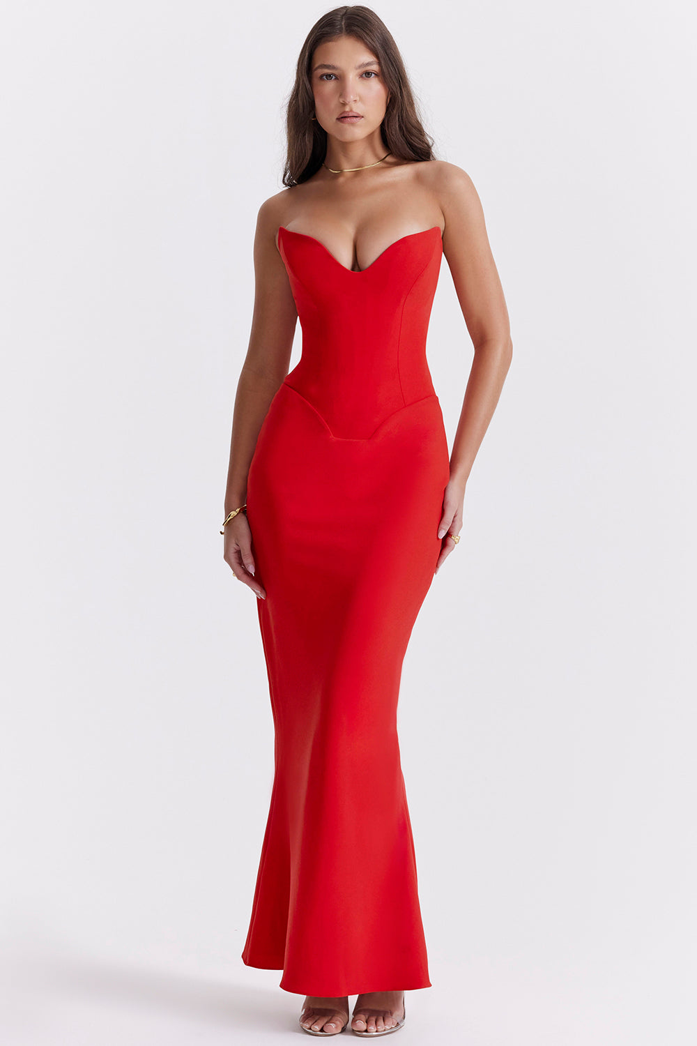 Valenzora | Strapless Corset Dress