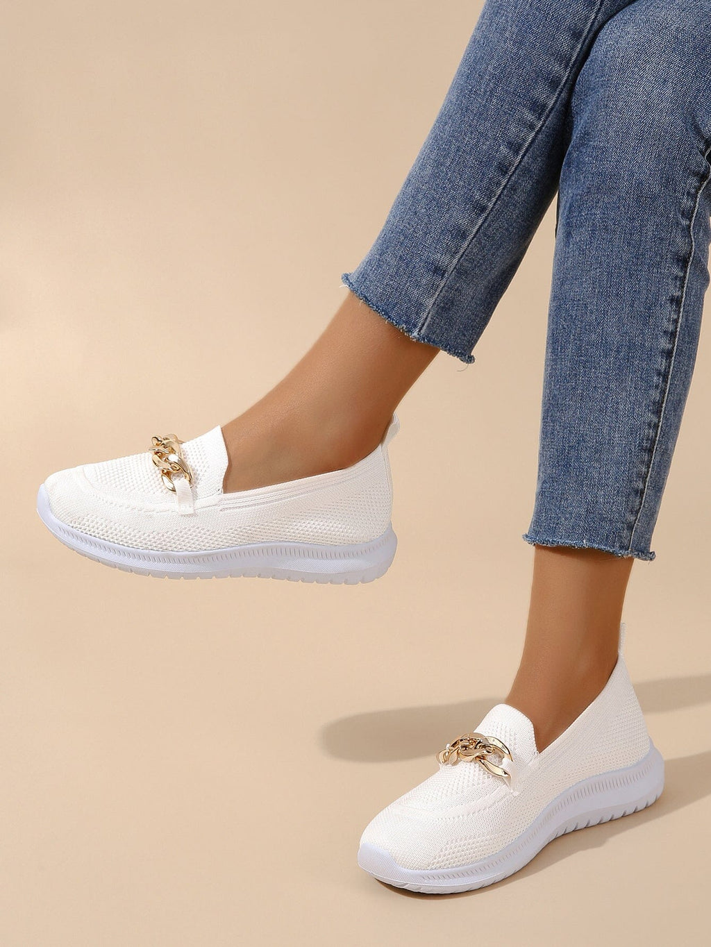 Valenzora – Legere Slip-On-Sneaker für Damen | Sneaker aus atmungsaktivem, flexiblem Strickmaterial