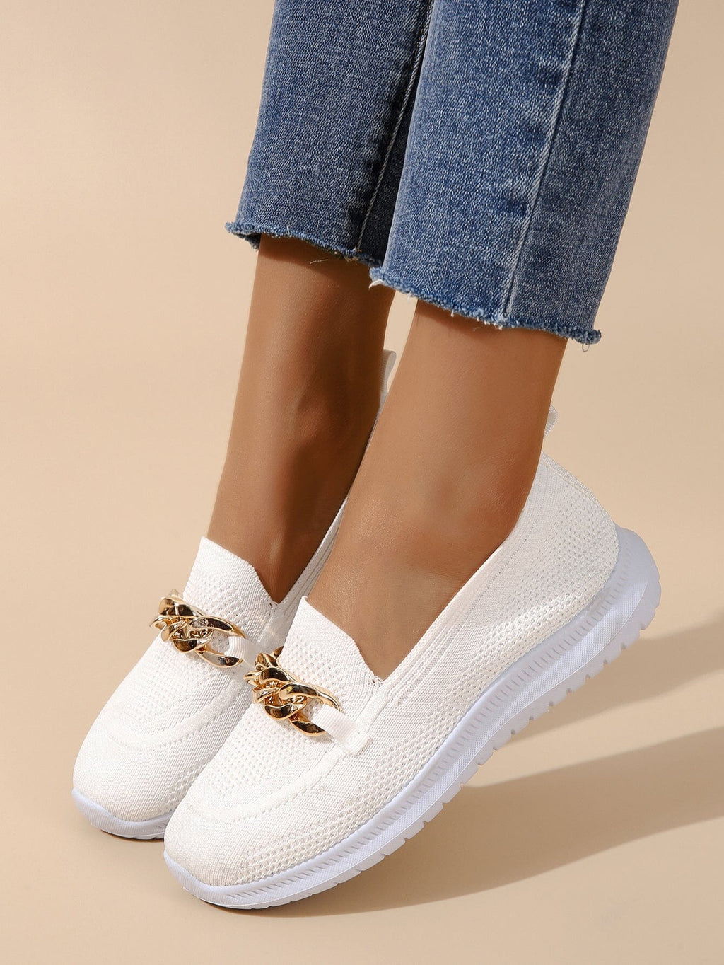 Valenzora – Legere Slip-On-Sneaker für Damen | Sneaker aus atmungsaktivem, flexiblem Strickmaterial