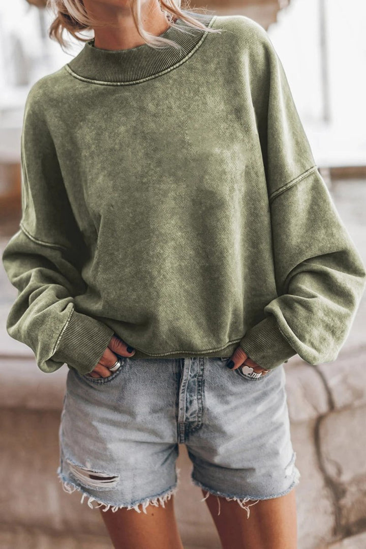 Valenzora | Washed sweater for women