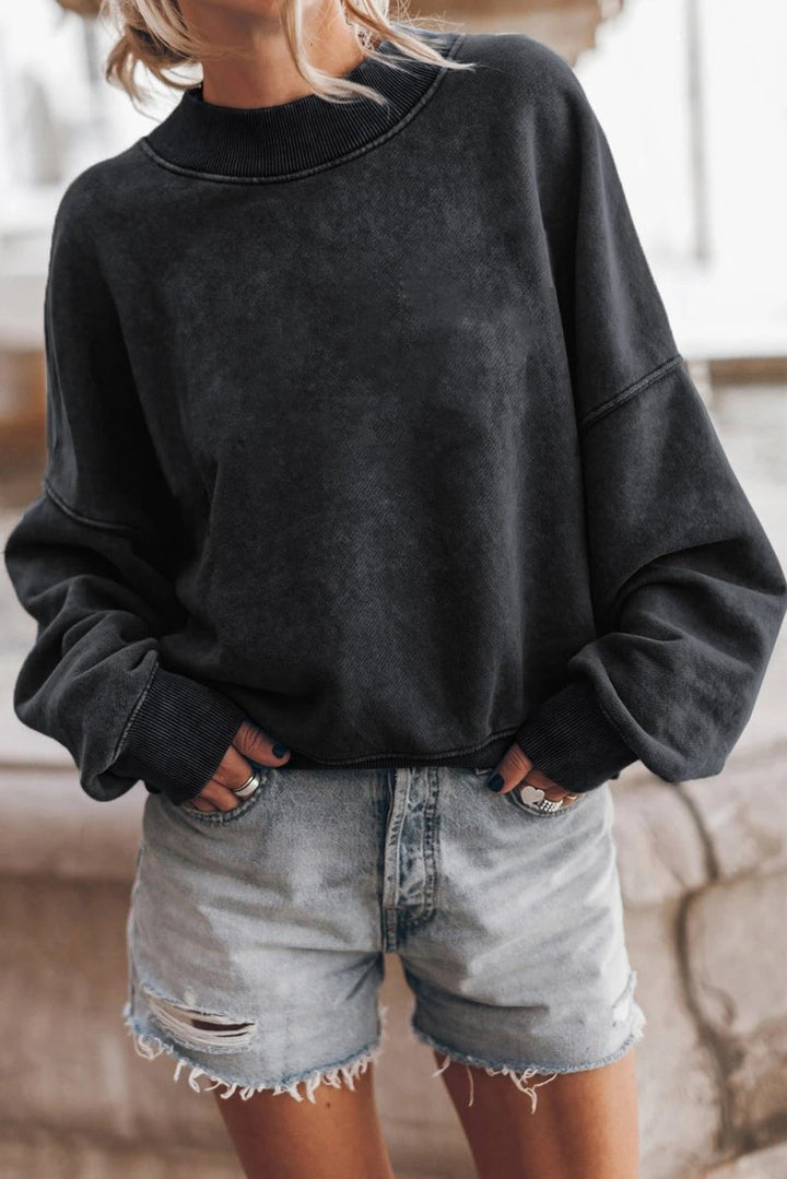 Valenzora | Washed sweater for women