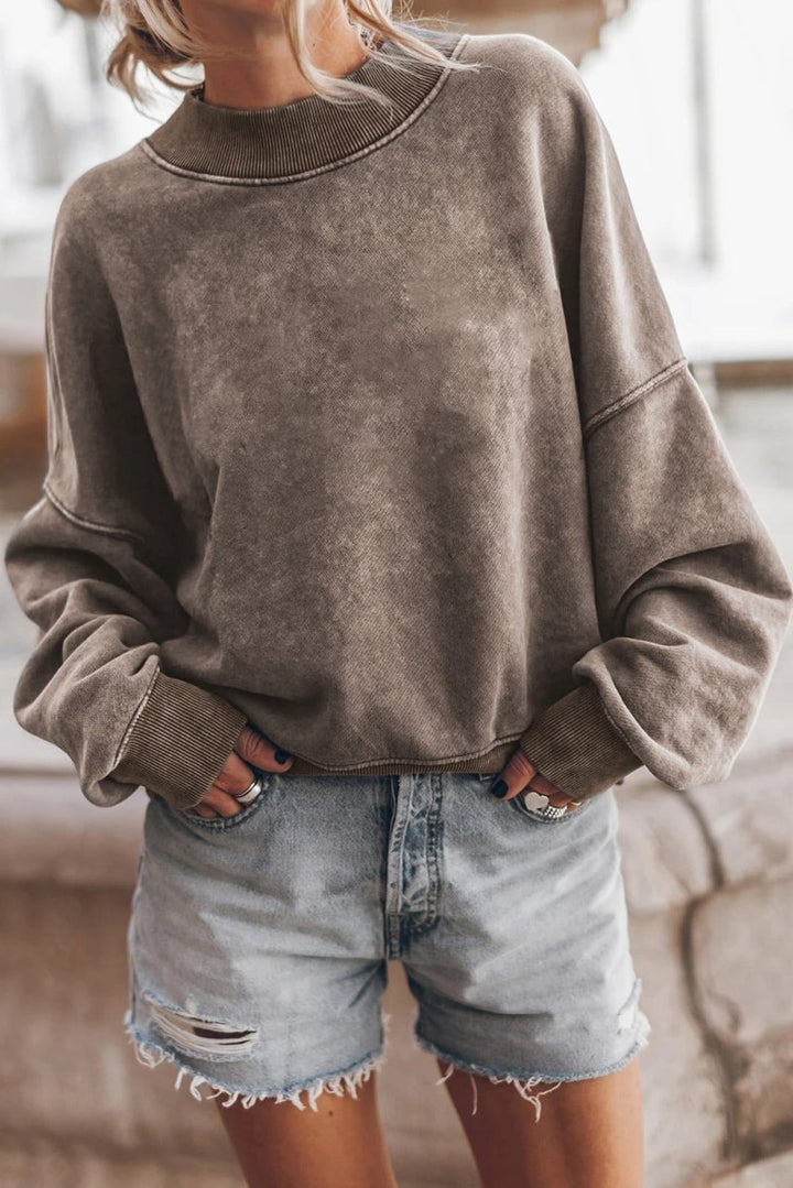 Valenzora | Washed sweater for women