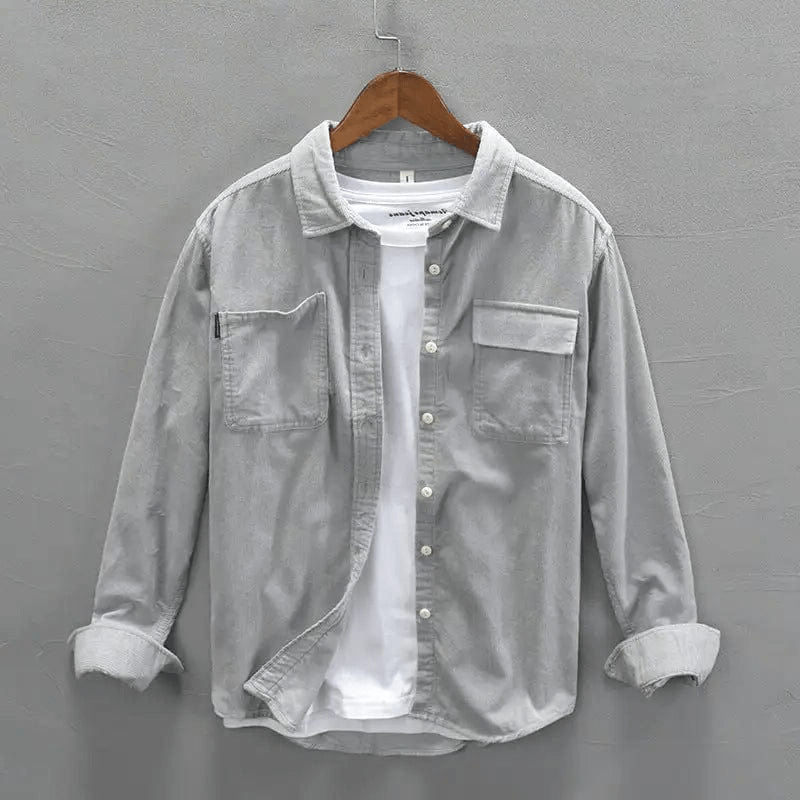 Valenzora | Casual cotton shirt, comfortable and breathable, suitable for all seasons