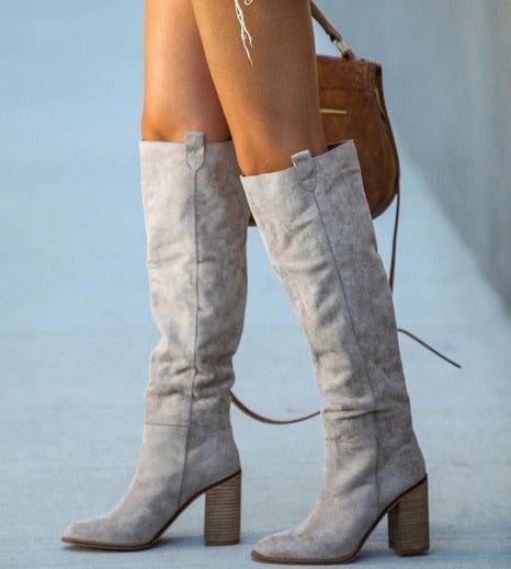 Valenzora | Bequeme Wildlederstiefel für Damen